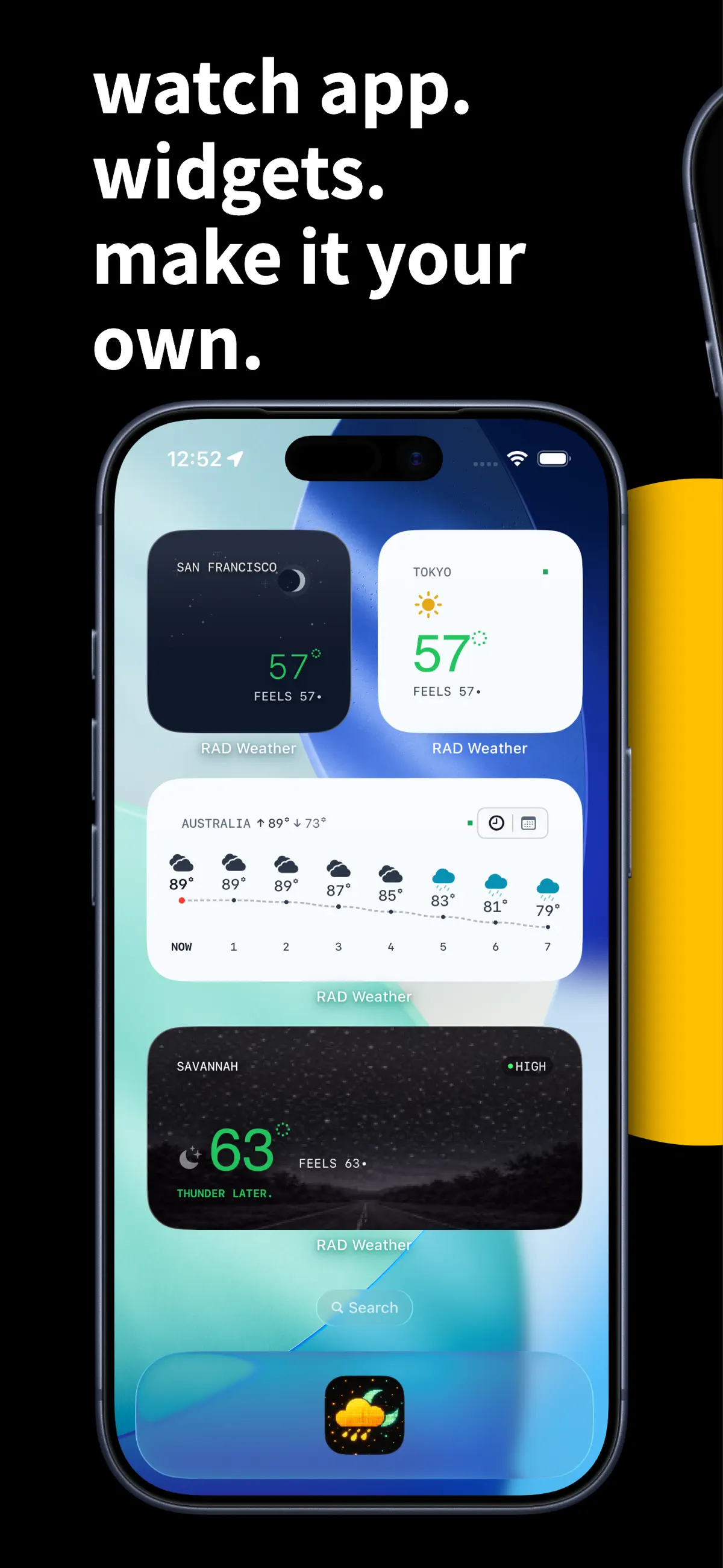 RAD Weather App Store screen 6